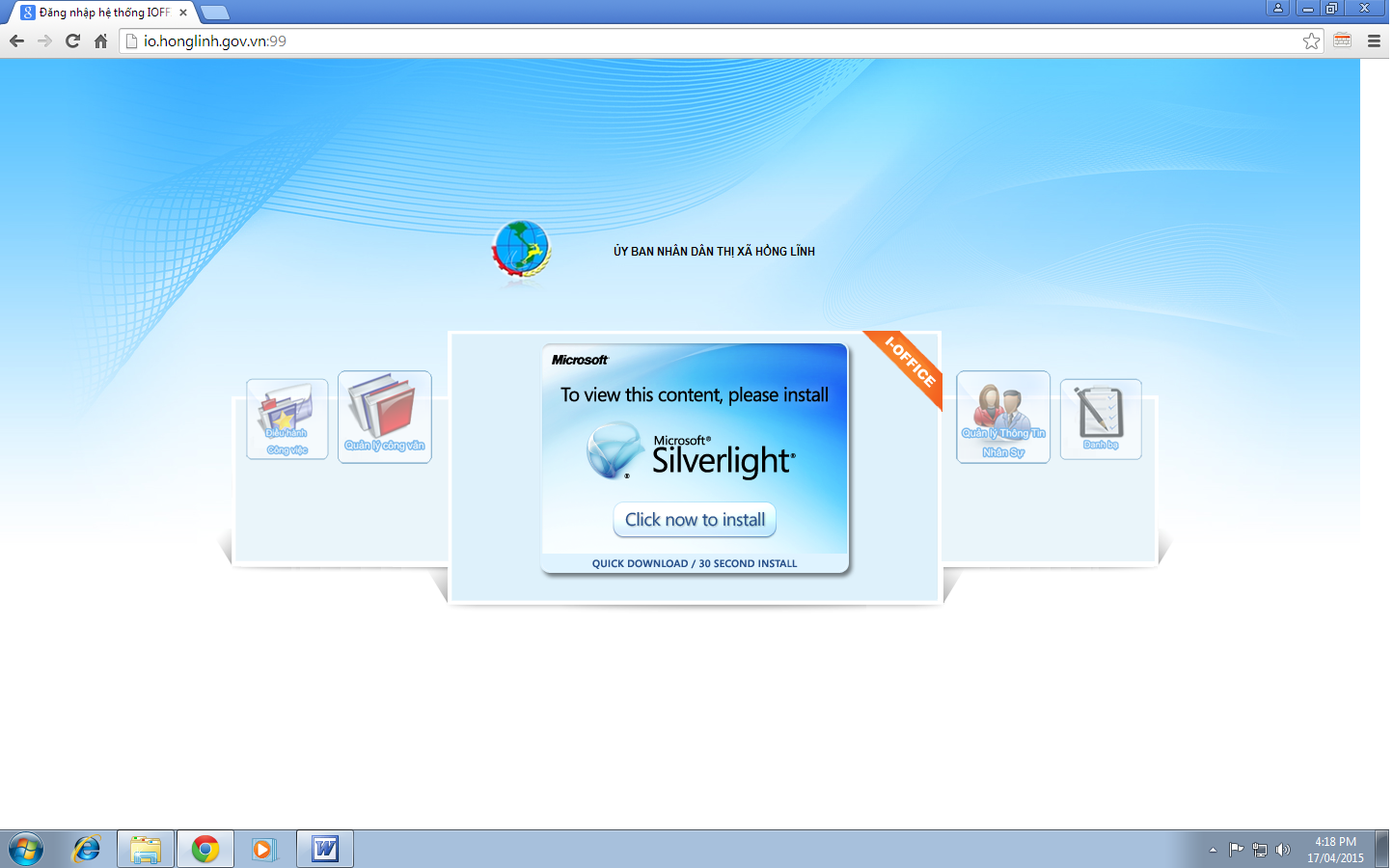 silverlight for chrome download