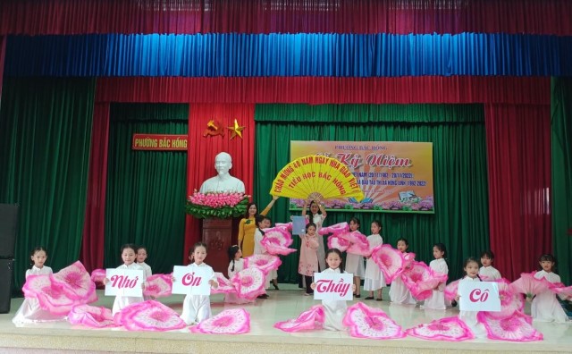 Phường Bắc Hồng kỷ niệm 40 năm Ngày nhà giáo Việt Nam và 30 năm ngày thành lập Ngành giáo dục đào tạo Hồng Lĩnh
