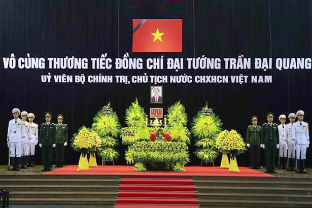 Tổ chức trọng thể lễ viếng cố Chủ tịch nước Trần Đại Quang