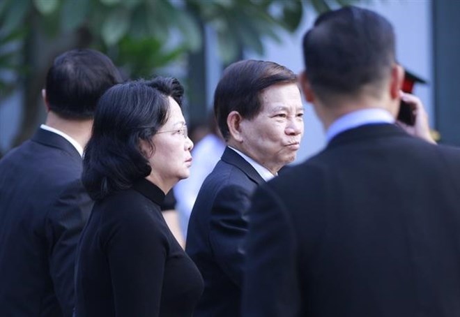 Tổ chức trọng thể lễ viếng cố Chủ tịch nước Trần Đại Quang